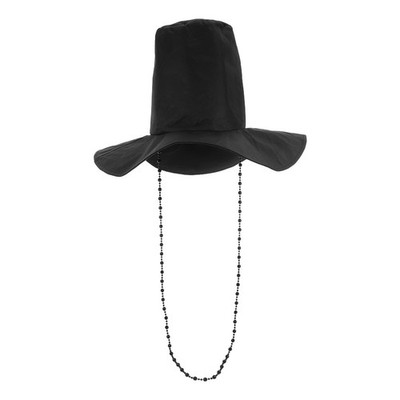Korean Style Ancient Cap - Flat Top Decorative Hat, High Top Traditional