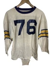 Vintage 50’s Game Worn Pitt Panthers Champion Durene Football Jersey Size 44