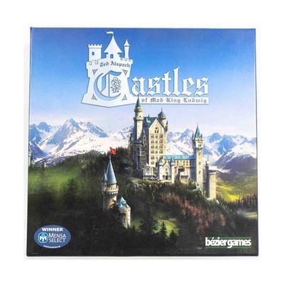 Bezier Castles of Mad King Ludwig (1st Ed) w/Wood Insert #2 EX/NM