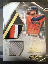 2022 Topps Tier One #T1R2-KT Kyle Tucker Relic Jersey SP /25 Astros