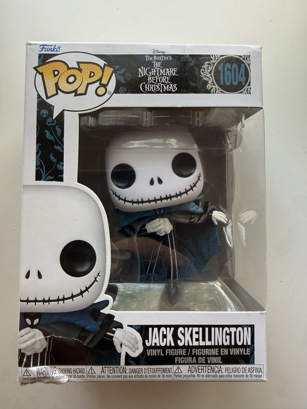 Funko Disney Nightmare Before Christmas Jack Skellington #1604 4" Vinyl Figure