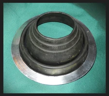 Flashers #3 Black EPDM Round Flexible Roofing Pipe Flashing *Fits Pipes 3"-4.75"