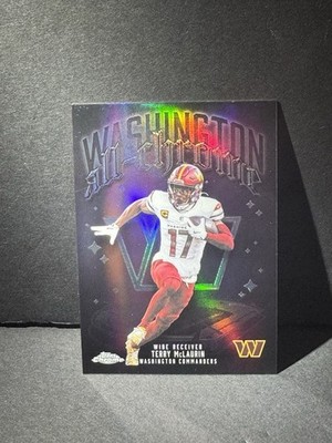 2025 Topps Chrome NFL Terry McLaurin ACT-9 All-Chrome Refractor