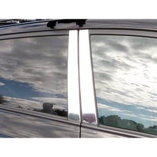 4 piezas. Borde de poste de pilar cromado FX de lujo apto para Toyota Rav4 2006-2012