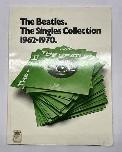 SPARTITI MUSICALI-"Beatles": Singles Collection, 1962-70 Copertina rigida –1976 - Picture 1 of 8