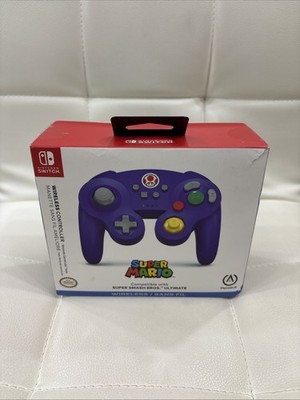POWER A Wireless Purple Controller Gamecube “Toad” for Nintendo