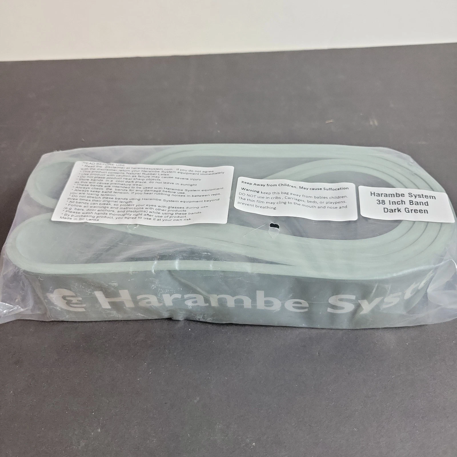 Harambe System 38 Inch Band Dark Green
