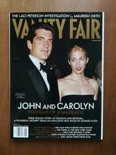 Vanity Fair Magazine August 2003 JFK Jr & Carolyn Marriage Newsstand No Label