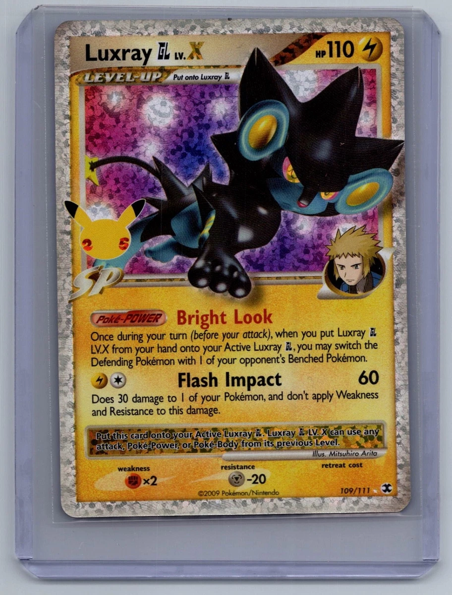 Luxray Gl Lv.X 109/111 Celebrations: Classic Collection for sale