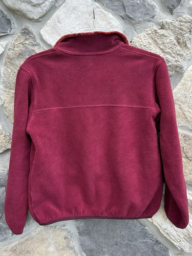 Patagonia Synchilla Pullover Sweater Girls Size Small Purple Cozy Fleece Outdoor - Picture 2 of 4