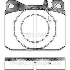 Triscan Bremsbeläge vorne für Lamborghini Urraco Mercedes 123 124 S-Klasse Sl