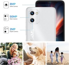 UMIDIGI 6.5-inch Unlocked Smartphone,6 126GB, 5150mAh Long-Lasting Battery, 50MP