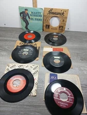 Lot of 6 - 45 Records Marty Ro bbins El Paso/Running Gun (COLUMBIA 4-41511) 1959