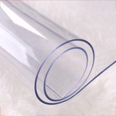 0.4mm~4mm Thick Clear Plastic PVC Sheet Hard Plastic Plate Multi