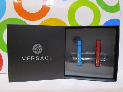 VERSACE ~ EROS POUR FEMME EAU DE TOILETTE SPRAY & EROS FLAME PARFUM SPRAY