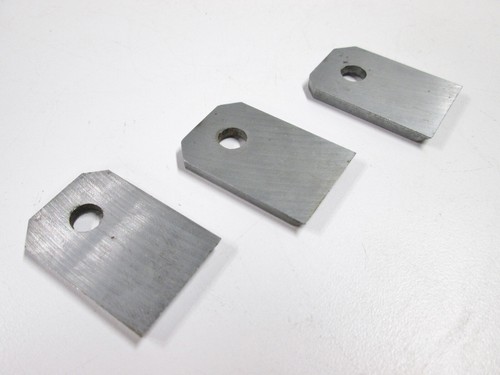 Lot de 3 - Jeu d'embouts de coupe moulante Artisan - Raboteuse plate profil lapin - 9-2302 - Photo 3/3