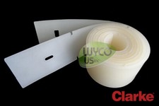 OEM SQUEEGEE SET, CLARKE FOCUS II MID SIZE WALK BEHIND SCRUBBERS, 11333A, 8E10