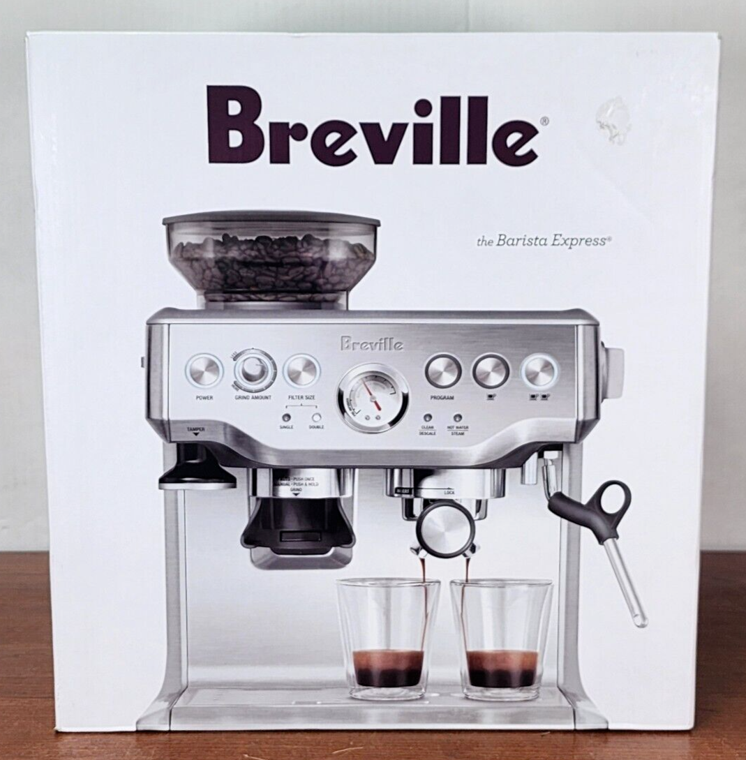 Breville BES870XL Barista Express Espresso Coffee Machine Stainless