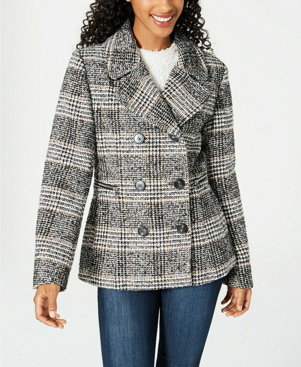 Maralyn \u0026 Me Women Black Multi Plaid 