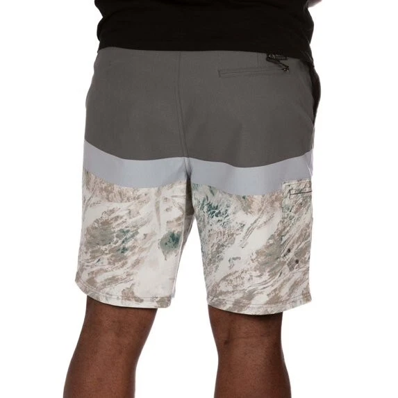 Pantalones Cortos Híbridos Realtree Rendimiento Medio Pesca Carga Senderismo Repelente al Agua Foto 3 de 4