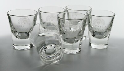 6 x Patron Tequila Shotglas 2 cl von Rastal Schnapsglas, Stamper Neu Bar 8301