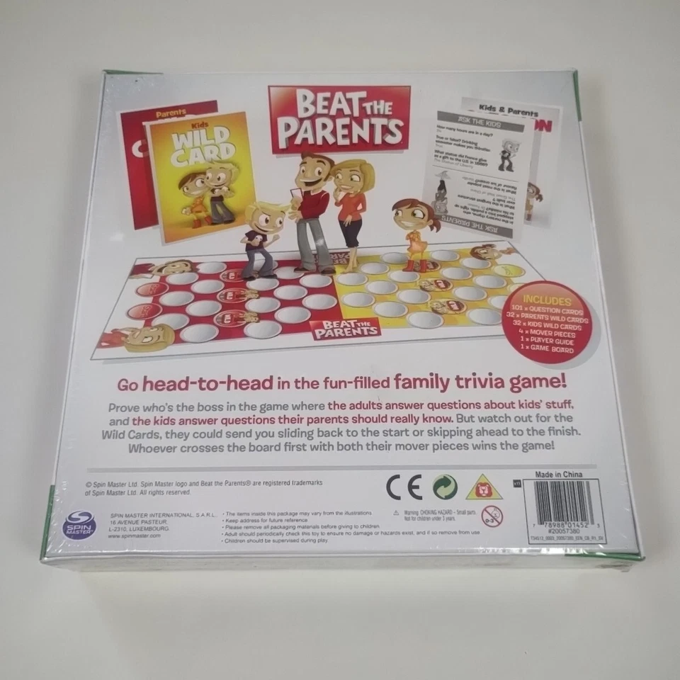 Beat The Parents Board Game By Spinmaster - Brand New Sealed - Image 2 of 4