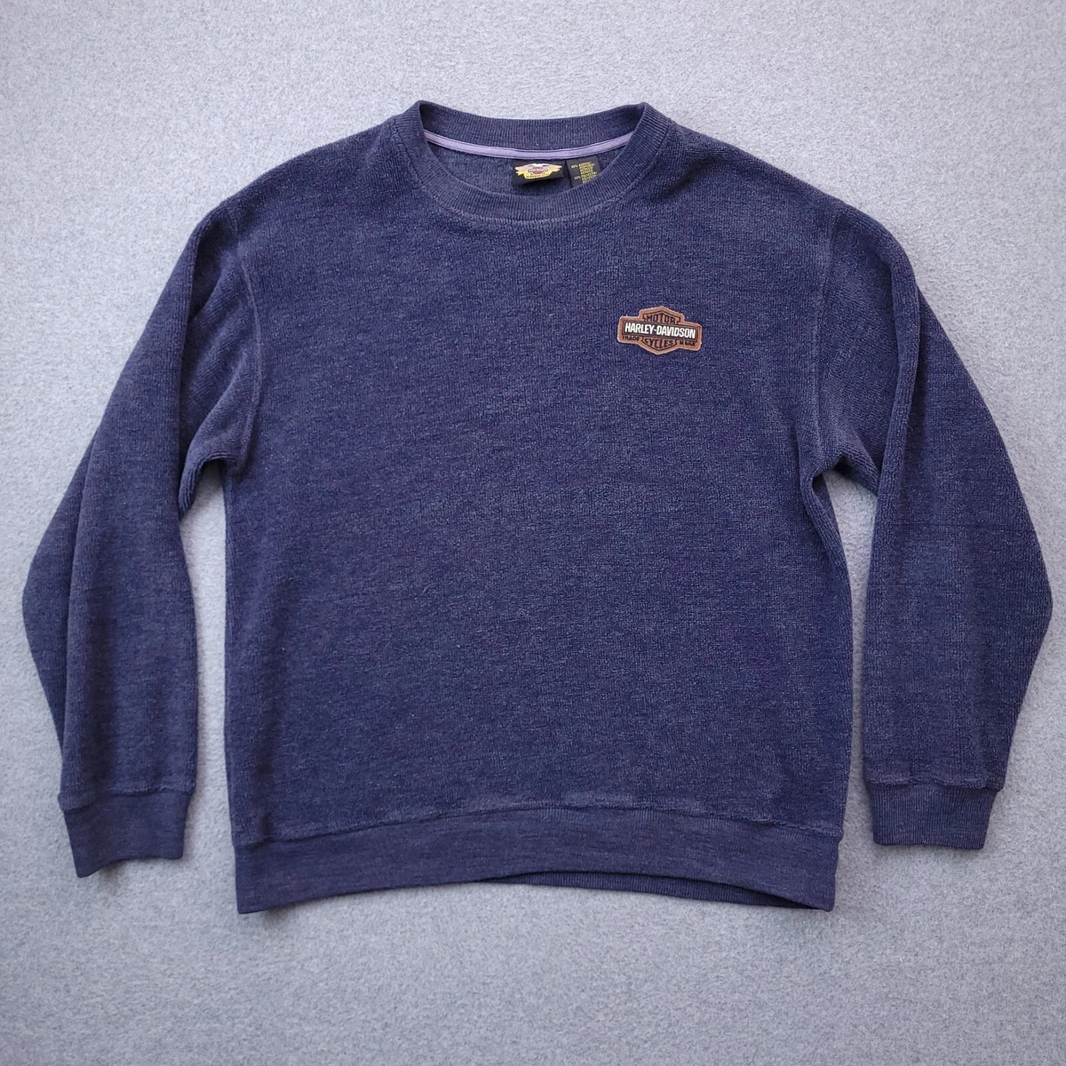Terry cloth cheap crewneck