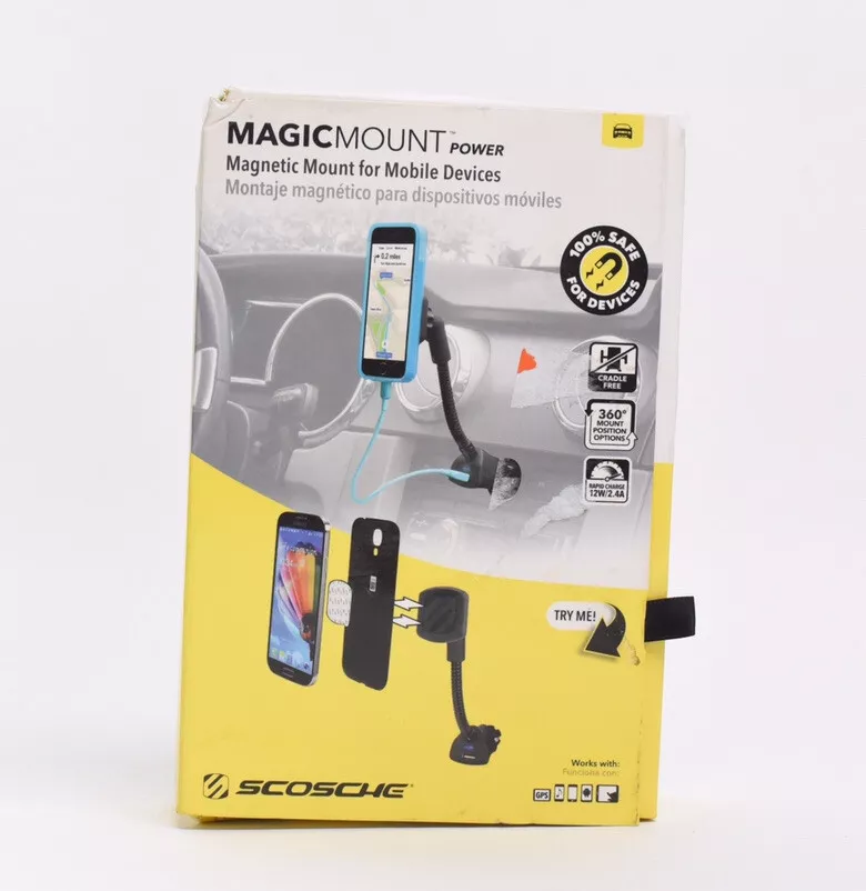 Scosche MAG12V2PD Magic Mount Power Magnetic Mobile Device / Phone