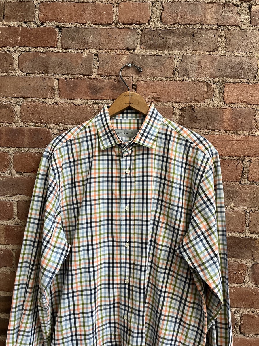 Etro Mens Shirt, Sz 42, 100% Cotton IT | eBay Etro Mens Shirt, Sz 42, 100% Cotton IT | eBay