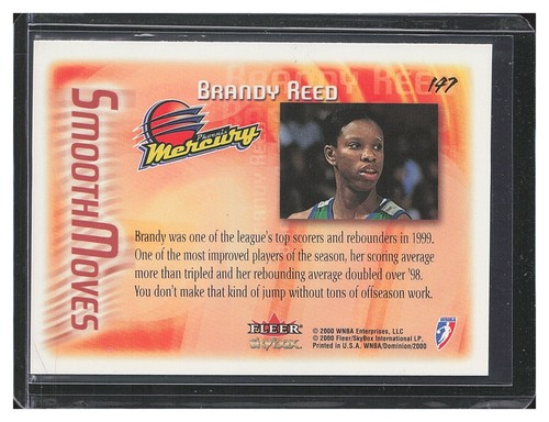 2000 SkyBox Dominion WNBA #147 Brandy Reed SM - Picture 2 of 2
