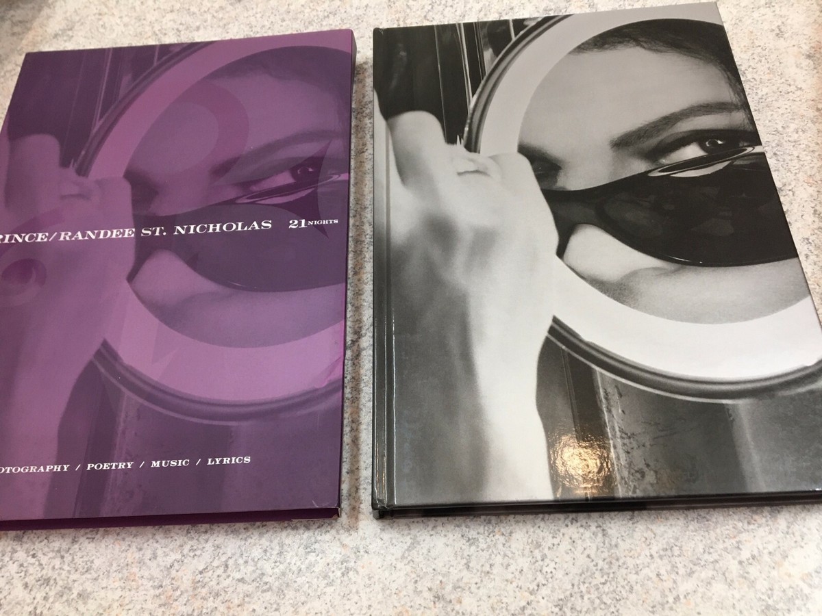 PRINCE Randee St Nicholas 21 NIGHTS Photos Poetry Music HC Book CD