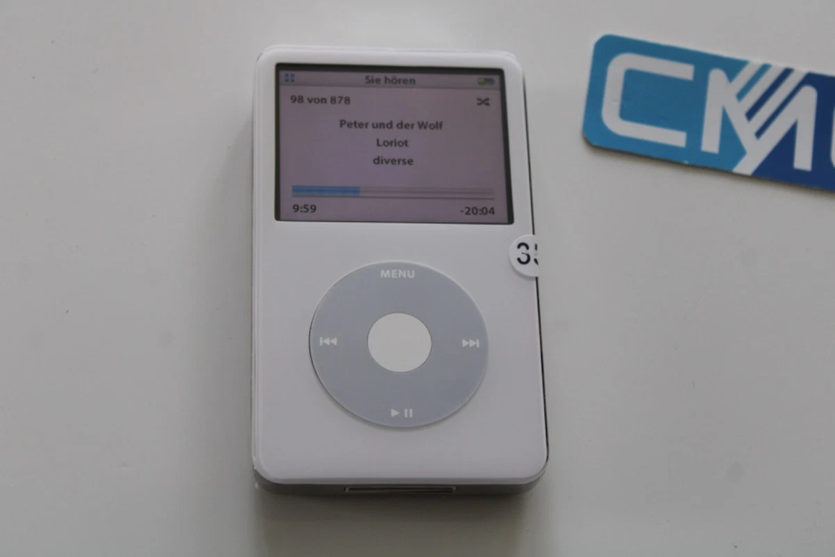Apple iPod classic video 5.5 Generation 5 2005 80GB WOLFSON DAC Top condition #9