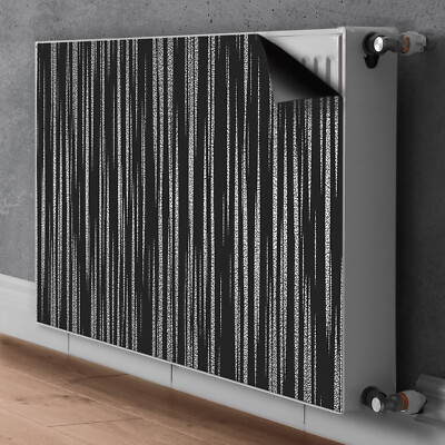 Magnet Verkleidung Abdeckung Heizungsverkleidung Heizkörper 80x60 Schwarz Design