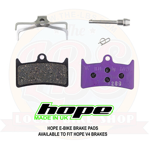 Hope Tech 3 V4 E-Bike Disc Brake Pads - Brand New