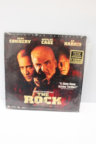 The Rock 1996 Widescreen LASERDISC Sean Connery Nicolas Cage THX Dolby - Picture 2 of 5