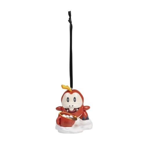 Fuecoco Pokemon Christmas Ornament Decoration 2024 Xmas Pokemon Center Boxed New - Picture 4 of 4