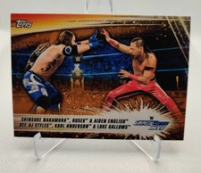 2019 Topps WWE Summerslam #53 Shinsuke Nakamura Rusev Aiden English SmackDown