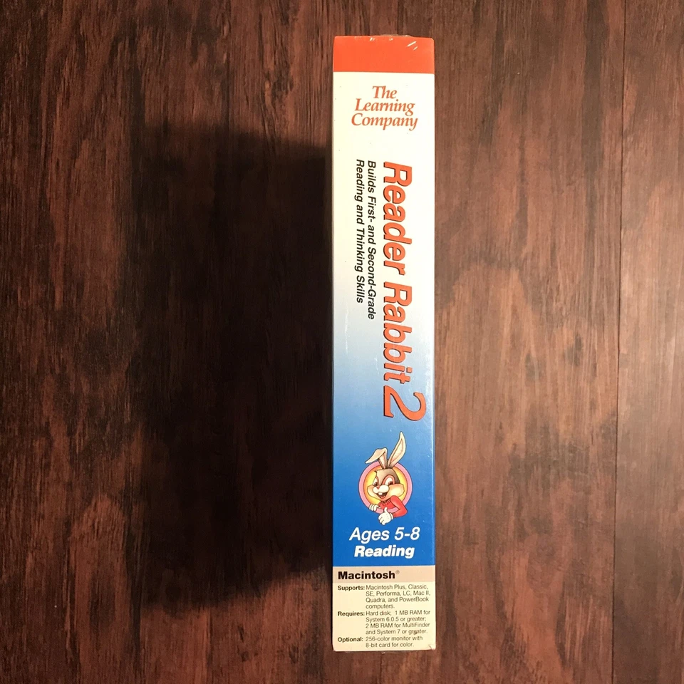 Reader Rabbit 2 The Learning Company Big Box Vintage MAC Game NEW! - Image 4 of 4