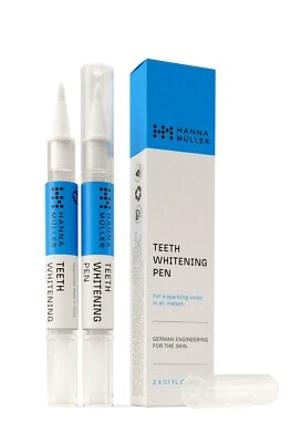 HANNA MÜLLER Teeth Whitening Pen Essence Teeth Whitening Brush Teeth Whitening Liquid Kit UK