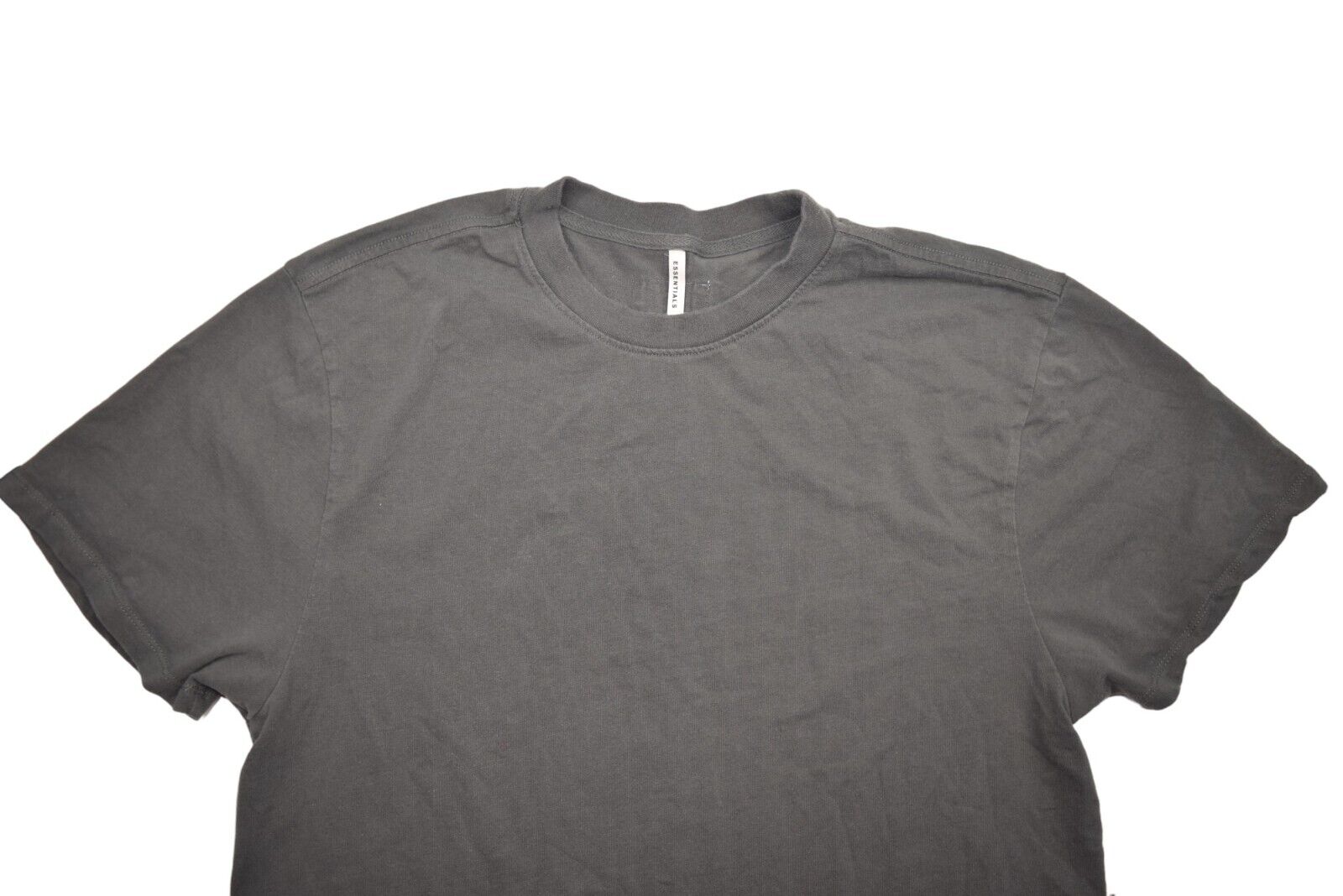 Fear of God Essentials T Shirt Mens L Grey Cotton… - image 3
