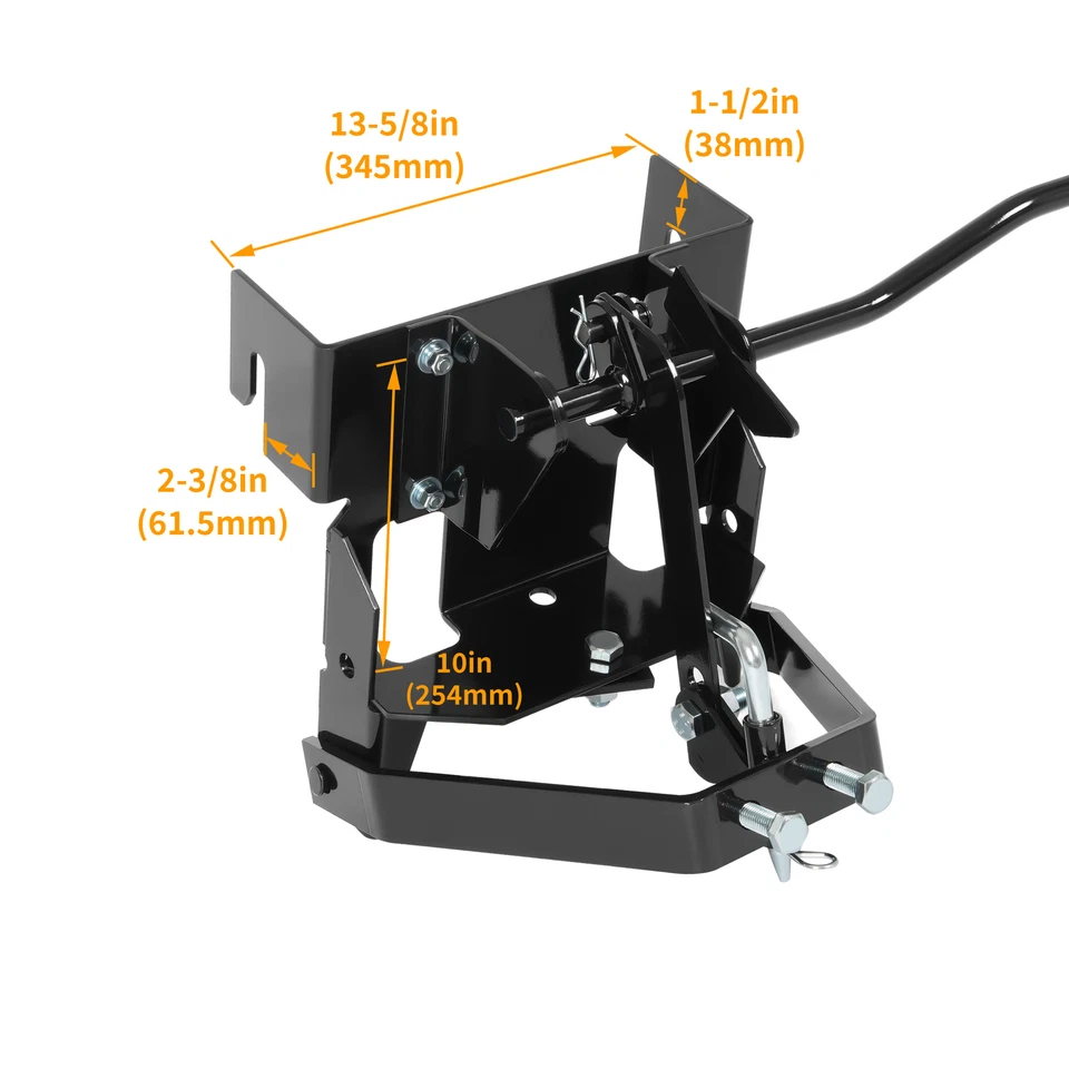 585607901 Trator de Jardim Manga Engate Acessório Montagem Traseira Ajuste Husqvarna Novo - Imagem 2 de 4