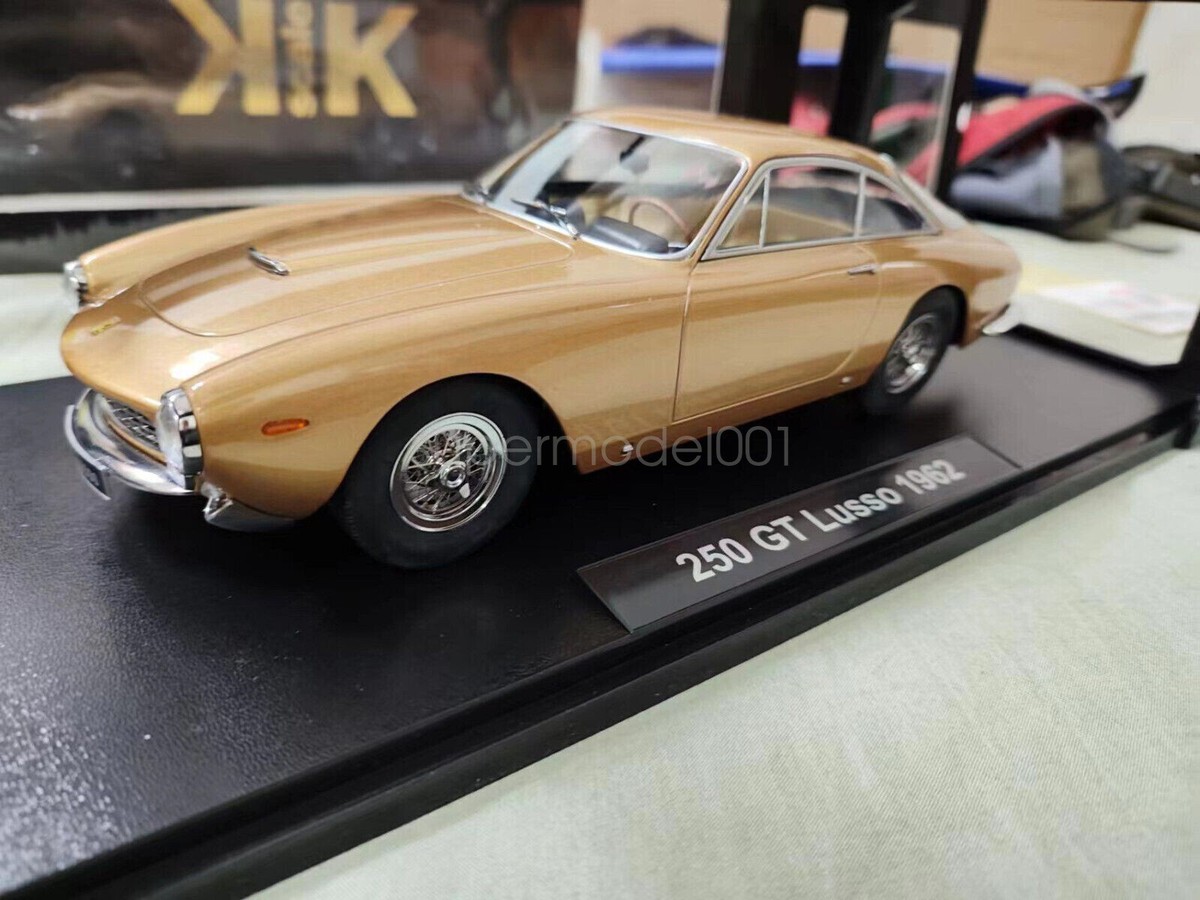 KK Scale 1/18 Ferrari 250 GT Lusso - Gold Métallisé - 1962 - Musée Ferrari