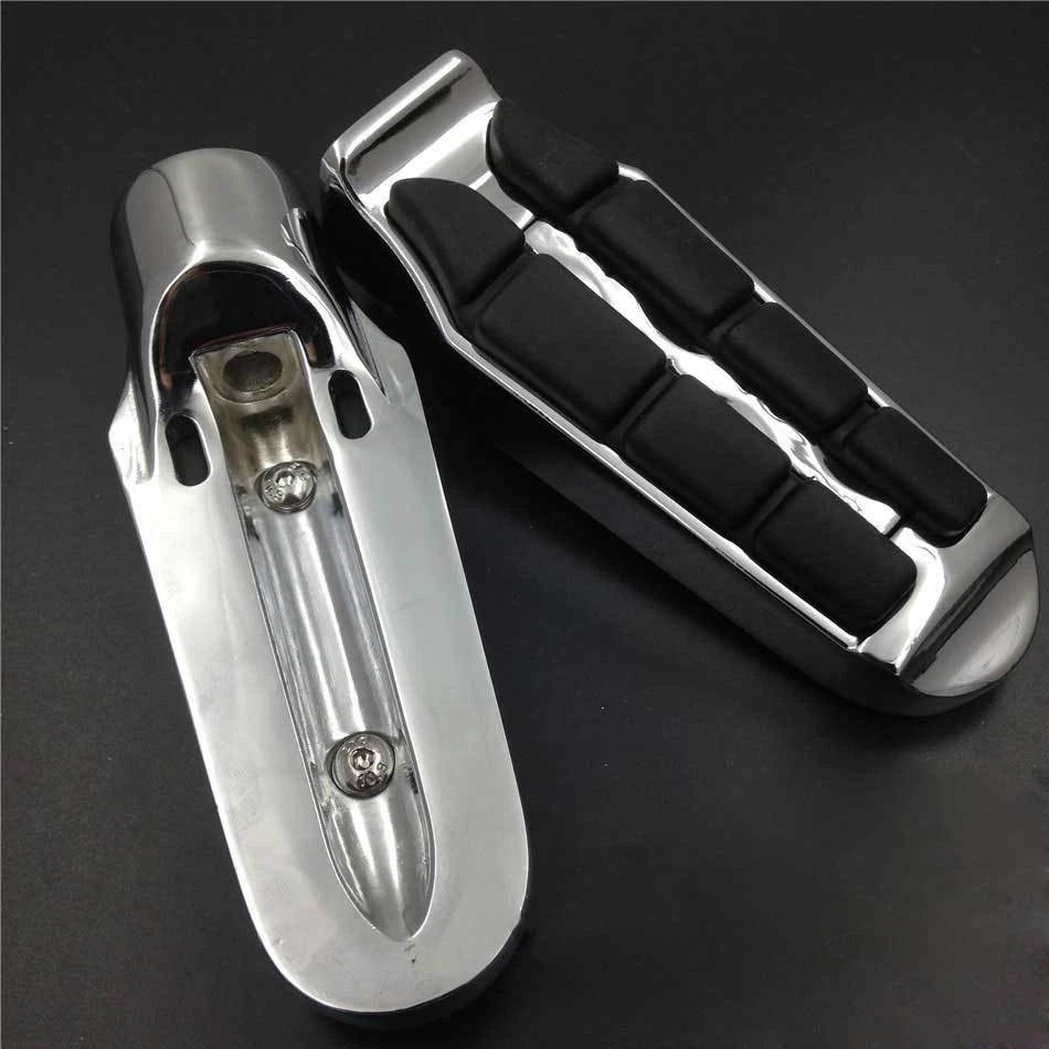 Tombstone Front Foot Peg Rubber For 1997-2003 99 Honda Shadow VT 1100 ACE Tourer — 第 3/4 张图片