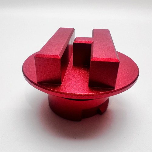 Aluminum Oil Filler Cap Red Mishimoto LS Engine Hoonigan - 89-95 Chevrolet & GMC - Picture 4 of 15