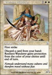 Resilient Wanderer - Foil - Odyssey #43