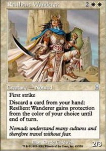 Resilient Wanderer - Foil - Odyssey #43