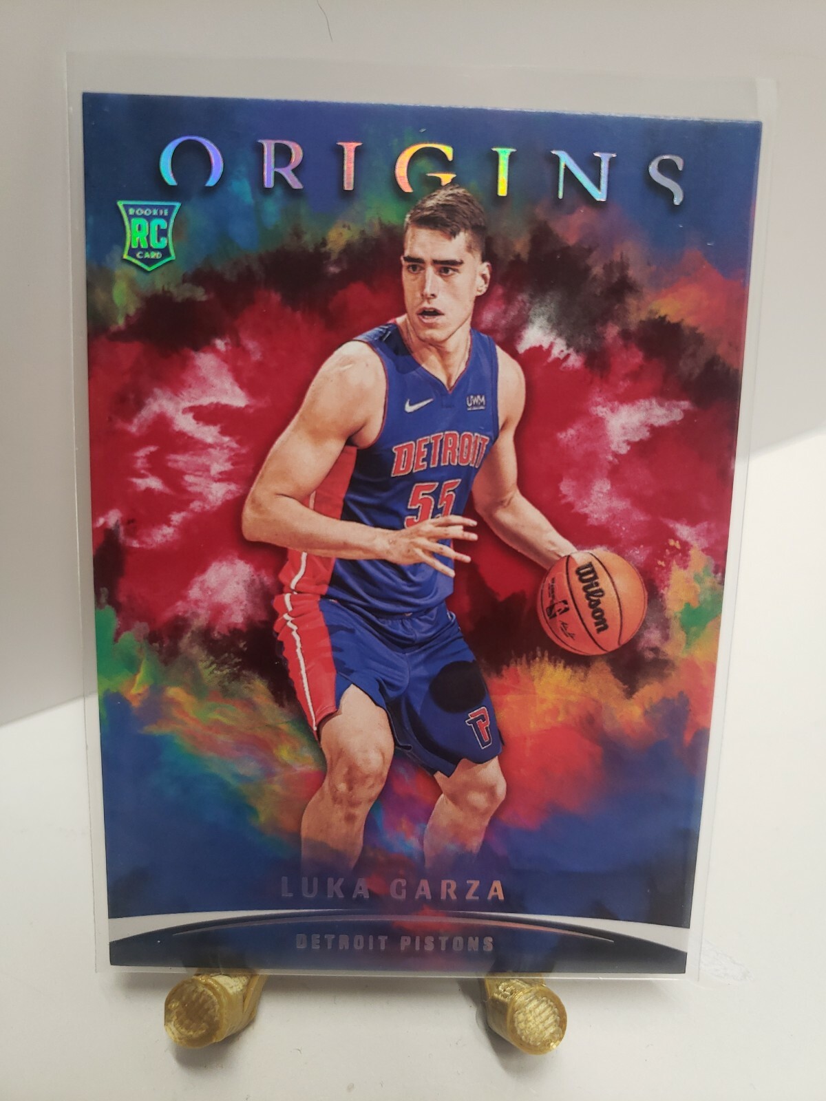 2021-22 Panini Origins Luka Garza Rookie Red RC #88