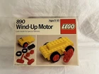 Lego 890 Wind-Up Motor Car—8 Interlocking Pieces—New Old Stalk from c. 1981