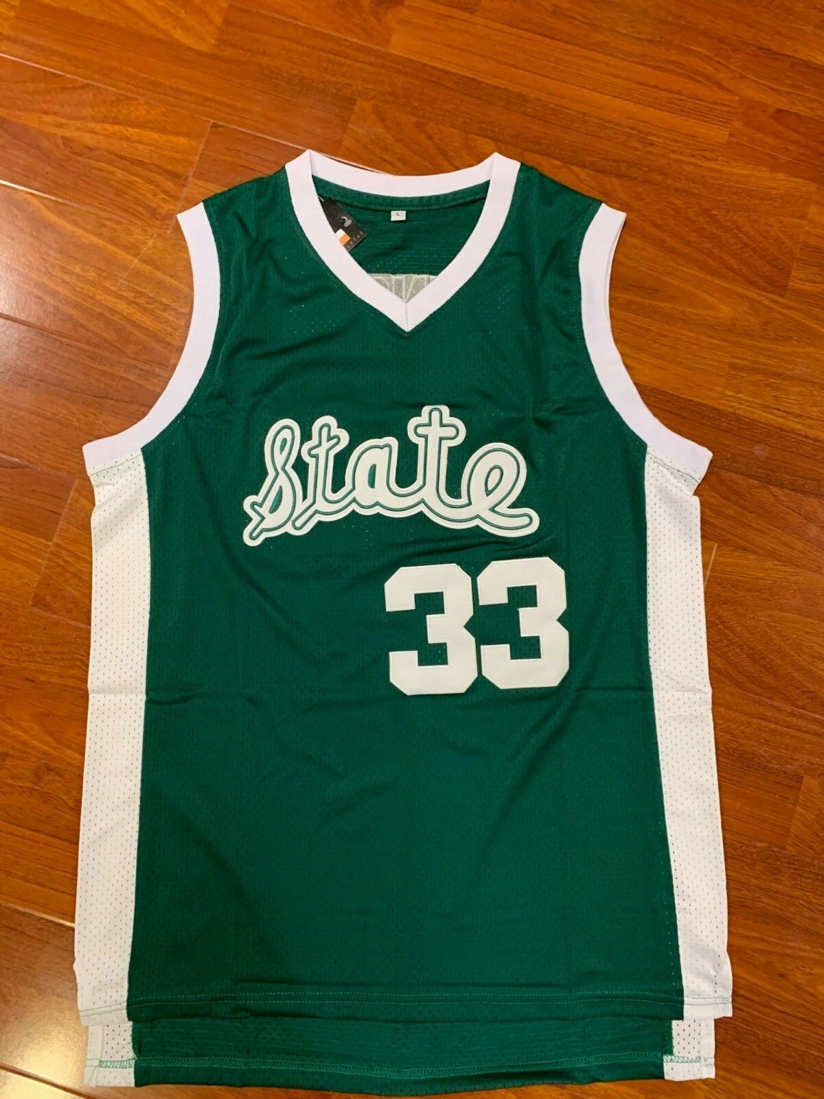 magic johnson msu jersey