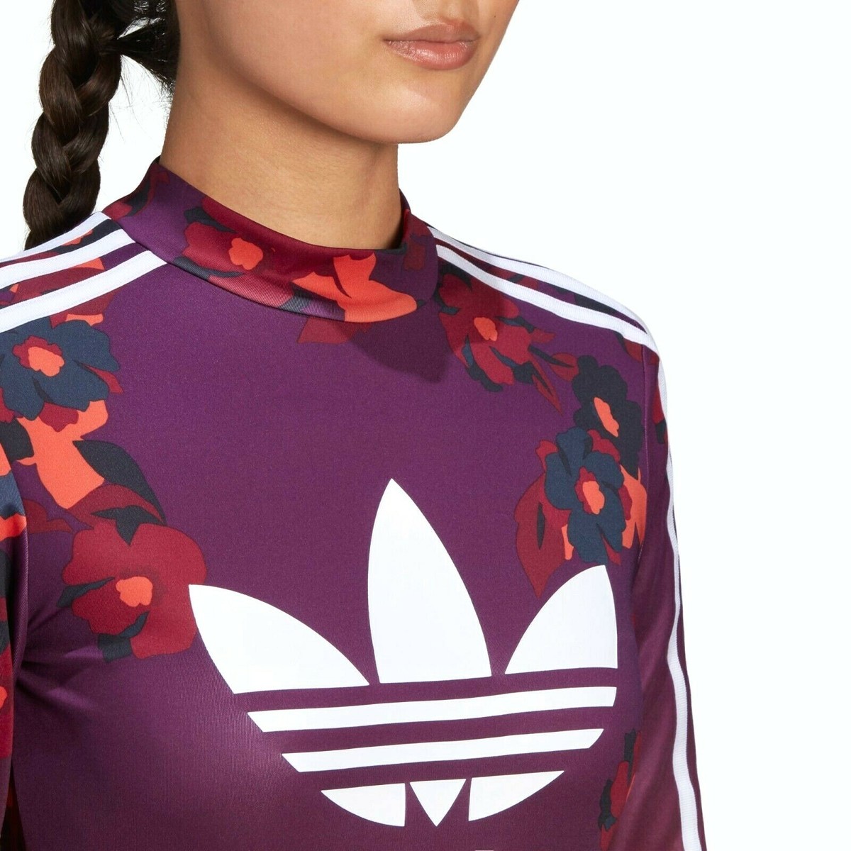 adidas her studio london long sleeve dress Women's adidas Originals x HER STUDIO LONDON LONG SLEEVE DRESS. Multicolor.  New